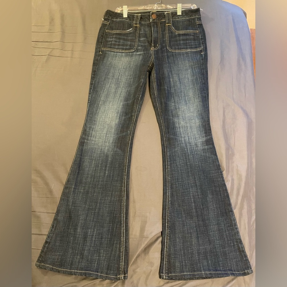 American Eagle Outfitters Hi-Rise Artist flare jeans